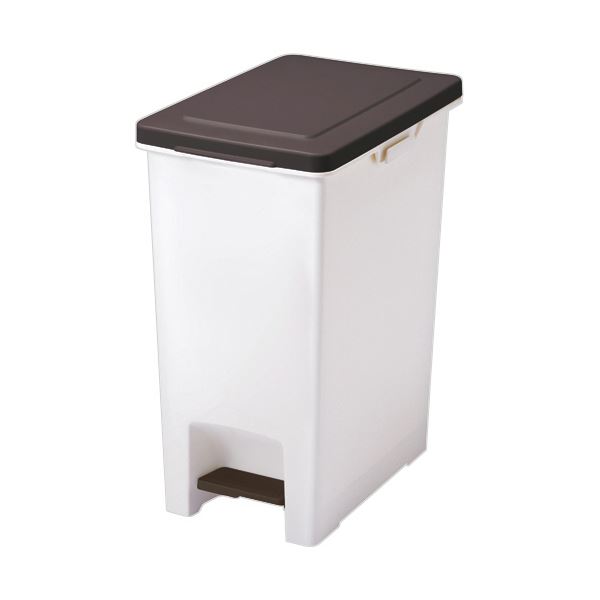 (まとめ）アスベル R防臭エバン ペダルペール 30L ブラウン 1台【×3セット】