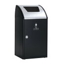 受注生産 ゴミ箱 屋内用 〔 ペットボトル用 アーバングレー 〕 アジャスター付き テラモト TrimSTF ステン ダストボックス(3)