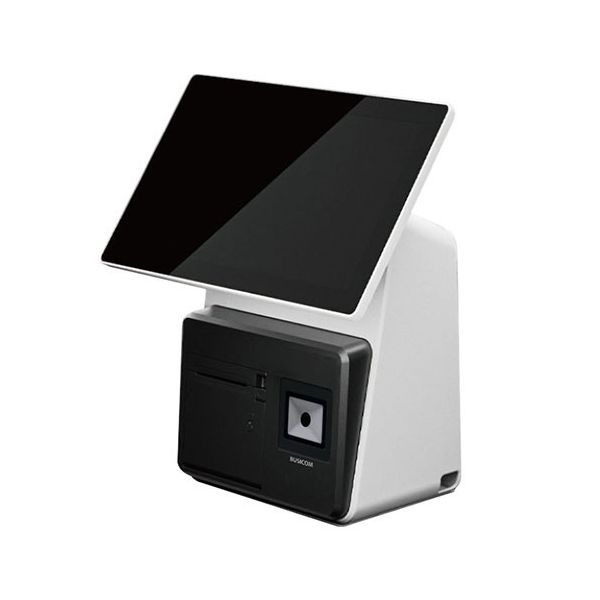 ビジコム 15.6インチ キオスク端末 Seav-MK 設置場所を選ばないコンパクトな卓上型 ホワイト/ブラック PC-SeavMK