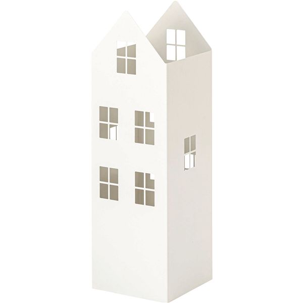 傘立て ホワイト （約W15.5×D15.5×H49cm） 完成品