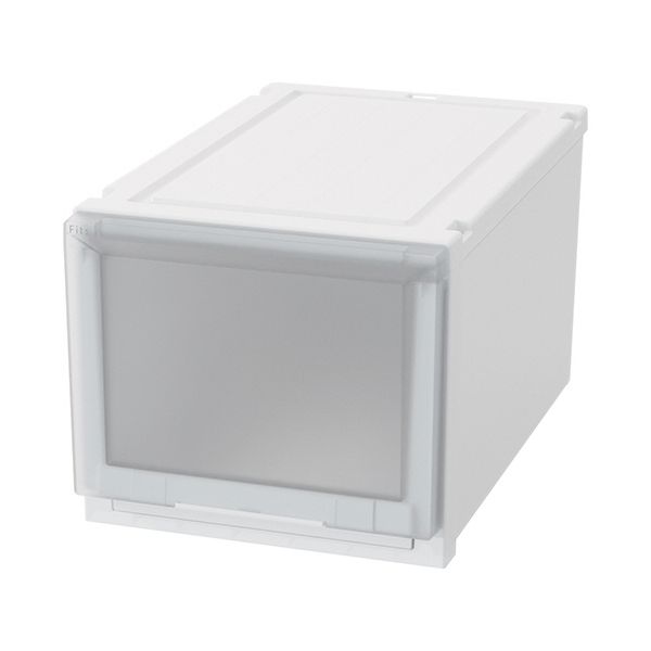 天馬 Fitsフィッツケース アドバンス 55-35L ホワイトクリア 1個