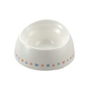(まとめ)ワンちゃんの食べやすい食器SS 深型ライン【×2セット】 (犬用品/食器)