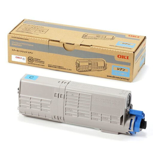 【純正品】OKI 沖電気 トナーカートリッジ【TC-C4BC1 シアン】 【純正品】OKI 沖電気 トナーカートリッジ【TC-C4BC1 シアン】