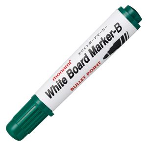 (まとめ) モナミ ホワイトボードマーカーB 丸芯 緑 10504 1本 【×60セット】