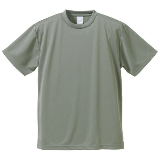 UVカット・吸汗速乾・5枚セット・4.1オンスさらさらドライ Tシャツ グレー L UVカット・吸汗速乾・5枚セット・4.1オンスさらさらドライ Tシャツ グレー L