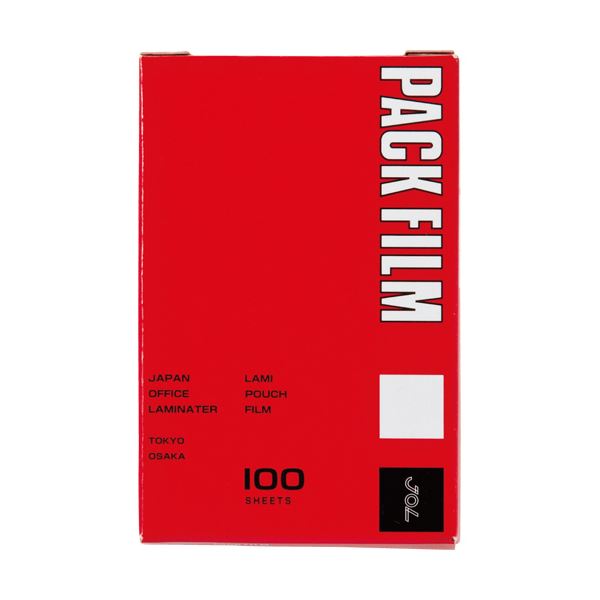 (まとめ) JOL ラミネートフィルム 名刺サイズ 100μ 5174 1パック(100枚) 【×15セット】