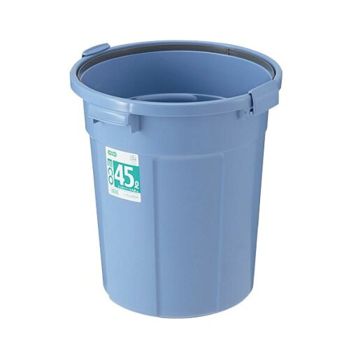 (まとめ) TANOSEE エコポリペール 丸型 45L 本体のみ(フタ別売) ブルー 1個 【×3セット】 (まとめ) TANOSEE エコポリペール 丸型 45L 本体のみ(フタ別売) ブルー 1個 【×3セット】