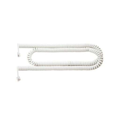 (まとめ) MCO 受話器用カールコード 1m クロス結線 白 DC-J410/WH 【×5セット】 (まとめ) MCO 受話器用カールコード 1m クロス結線 白 DC-J410/WH 【×5セット】