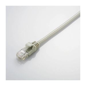 (まとめ)エレコム やわらかLANケーブル(Cat5E準拠) LD-CTY/LG2【×10セット】