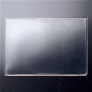 （まとめ） TANOSEE ソフトカードケース A7 1枚 【×50セット】