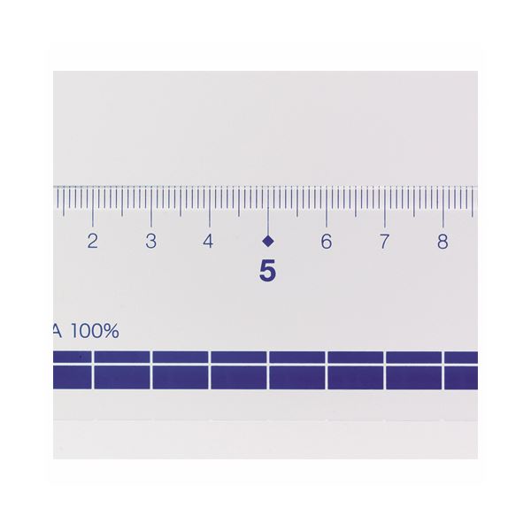(まとめ) ライオン事務器 再生アクリル直線定規15cm No.5MR 1本 【×50セット】