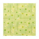 (まとめ)ササガワ 包装紙 ハッピークローバー 半才判 49-1514 1パック(50枚) 【×3セット】