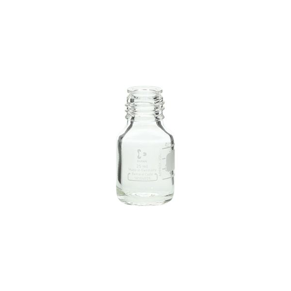 ねじ口びん(メジュームびん) びんのみ 25mL 【017200-255A】