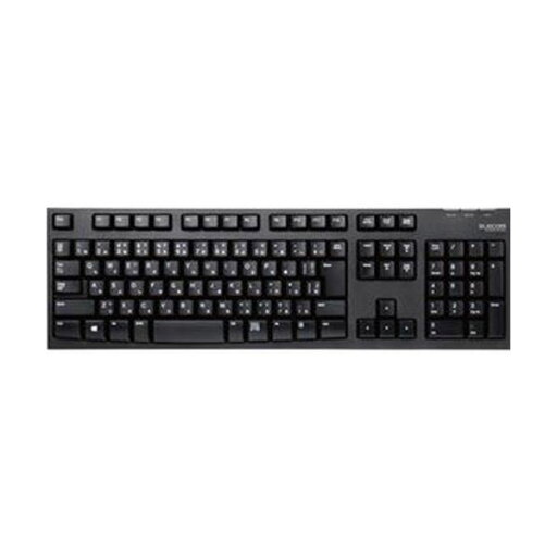 (まとめ)エレコム 2.4GHzワイヤレスフルキーボード 108キー USB接続 ブラック TK-FDM063TBK 1台【×5セット】 (まとめ)エレコム 2.4GHzワイヤレスフルキーボード 108キー USB接続 ブラック TK-FDM063TBK 1台【×5セット】