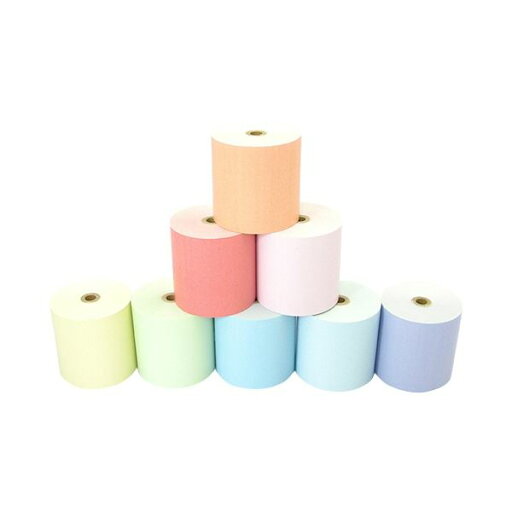 小林 カラーサーマルロール紙 80mm幅×63m巻 8色セット(各色1本入) 23-550400-08 1箱(8巻) 小林 カラーサーマルロール紙 80mm幅×63m巻 8色セット(各色1本入) 23-550400-08 1箱(8巻)