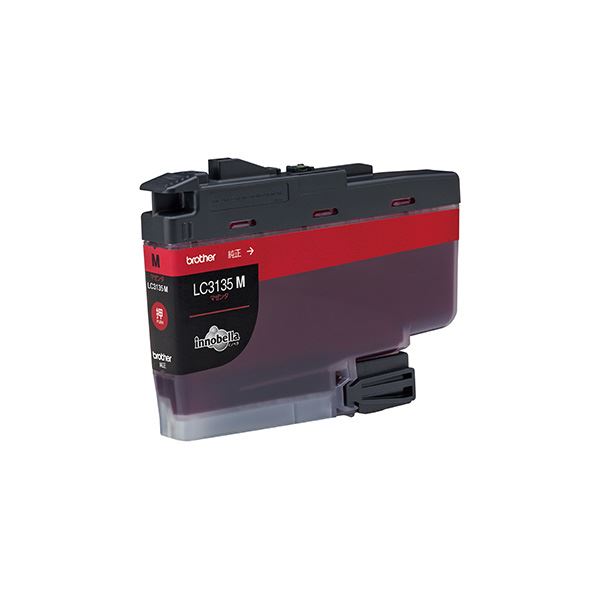(まとめ)【純正品】 ブラザー LC3135M インク 超大容量 マゼンタ【×5セット】