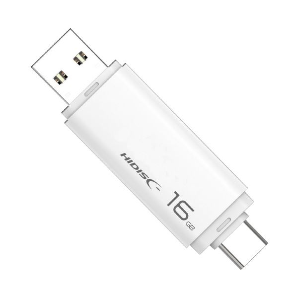 HIDISC USB[ Type-C/A 16GB zCg HDUF134C16G3C