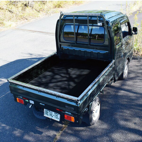 軽トラック用 コの字 アオリ L字 鳥居 保護カバー 〔 スズキ スーパーキャリイ用 〕 車用品 軽トラ カー用品 外装パーツ【代引不可】