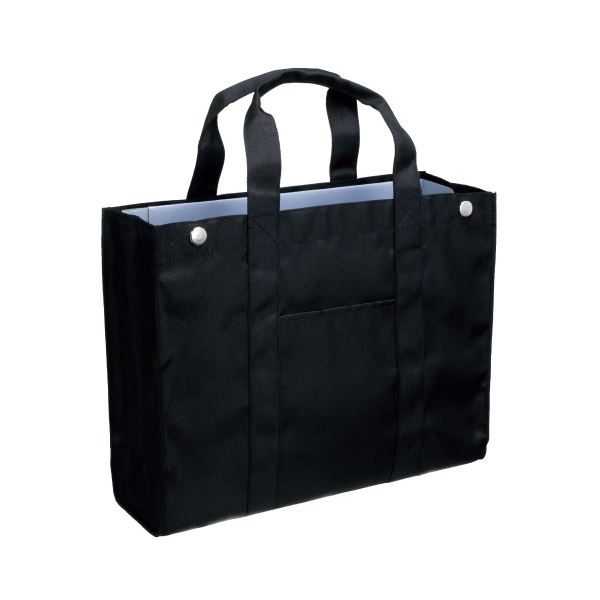 ■商品内容【ご注意事項】この商品は下記内容×2セットでお届けします。■商品スペック●外形寸法（縦）[mm]：265●外形寸法（横）[mm]：350●色：ブラック（49）●マチ幅[mm]：110●耐荷重[kg]：10●質量[g]：160●ポケット数：内ポケット1枚、外ポケット1枚●材質：ポリエステル●注意事項：A4ファイルボックスは付属していません。■送料・配送についての注意事項●本商品の出荷目安は【3 - 6営業日　※土日・祝除く】となります。●お取り寄せ商品のため、稀にご注文入れ違い等により欠品・遅延となる場合がございます。●本商品は仕入元より配送となるため、沖縄・離島への配送はできません。