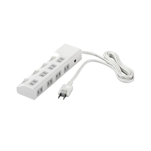 (まとめ)バッファロー 2ピン式電源タップ8個口タイプ 雷サージ防止/個別スイッチ4個付 ホワイト 1.5m BSTAPSD2815WH 1個【×2セット】 (まとめ)バッファロー 2ピン式電源タップ8個口タイプ 雷サージ防止/個別スイッチ4個付 ホワイト 1.5m BSTAPSD2815WH 1個【×2セット】