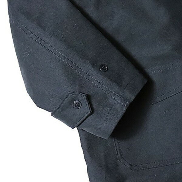 フランス軍 モールスキンコート レプリカ ブラック 1（Mサイズ）