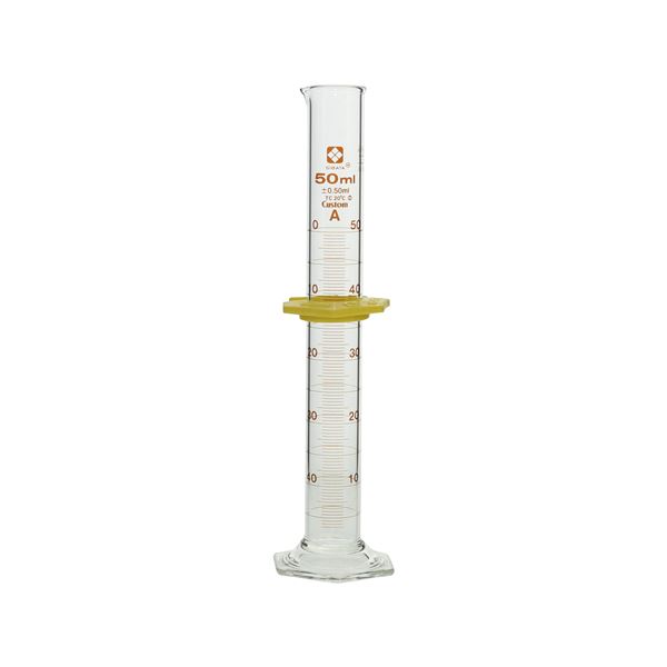 メスシリンダー カスタムA 50mL 【026500-50】