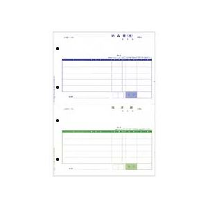 OBC 単票納品書 5行 A4タテ4137 1箱（1000枚） 1