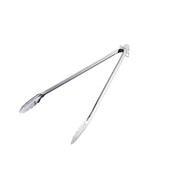 【キャプテンスタッグ】 先の付かないトング 【40cm 3個セット】 ステンレス製 パール金属 〔アウトドア キャンプ バーベキュー〕