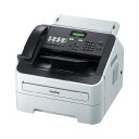 ■商品内容モノクロレーザーファクス FAX-2840■商品スペック●原稿サイズ：A4読み取り●記録紙サイズ：A4●給紙枚数：給紙トレイ枚数：250、手差しトレイ：1●メモリー容量：16MB●インターフェース：USB2.0●対応OS：WindowsXP/Vista/7/8/8.1/10、Mac OS X10.6.8以降●電源：AC100（50/60Hz）●消費電力：コピー時平均445、ピーク時850以下、スリープ時（ディープスリープ時）平均1.5●待機電力：平均55W●解像度：（プリント）2400×600、（コピー）600×300●付属品：CD-ROM、ドラムユニット、トナーカートリッジ（スタータートナー約700枚）、受話器、受話器コード、電話機コード、電源コード、取扱説明書、保証書●保証期間：1年間●対応トナー：TN-27J●ナンバーディスプレイ機能：有●ファックス用紙の種類：普通紙●印刷スピード：（片面）20枚/分●用途：モノクロプリンター■送料・配送についての注意事項●本商品の出荷目安は【3 - 6営業日　※土日・祝除く】となります。●お取り寄せ商品のため、稀にご注文入れ違い等により欠品・遅延となる場合がございます。●本商品は仕入元より配送となるため、沖縄・離島への配送はできません。