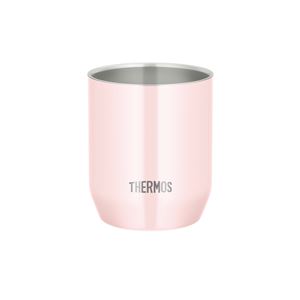 楽天インテリア生活雑貨の店ポライト【12個セット】 サーモス/THERMOS 真空断熱 タンブラー/カップ 【ピーチ 280ml】 幅7.5cm ステンレス 〔アウトドア スポーツ〕