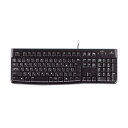 (まとめ)ロジクール キーボード k120ブラック K120 1台【×3セット】(2)