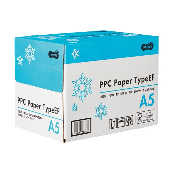 (܂Ƃ) TANOSEE PPC PaperType EF A5 1(5000:500~10) y~5Zbgz