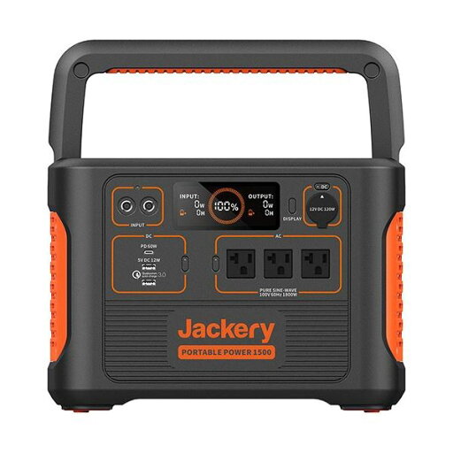 ジャクリ ポータブル電源 1500PTB152 1台 ジャクリ ポータブル電源 1500PTB152 1台