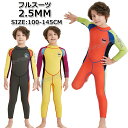 【300円クーポン】ウェットスーツ 子供用 男の子 2.5mm フルスーツ ウェットスーツ 防寒 ロング ウェットスーツ キッズ 子ども用 男の子 サーフィン ...