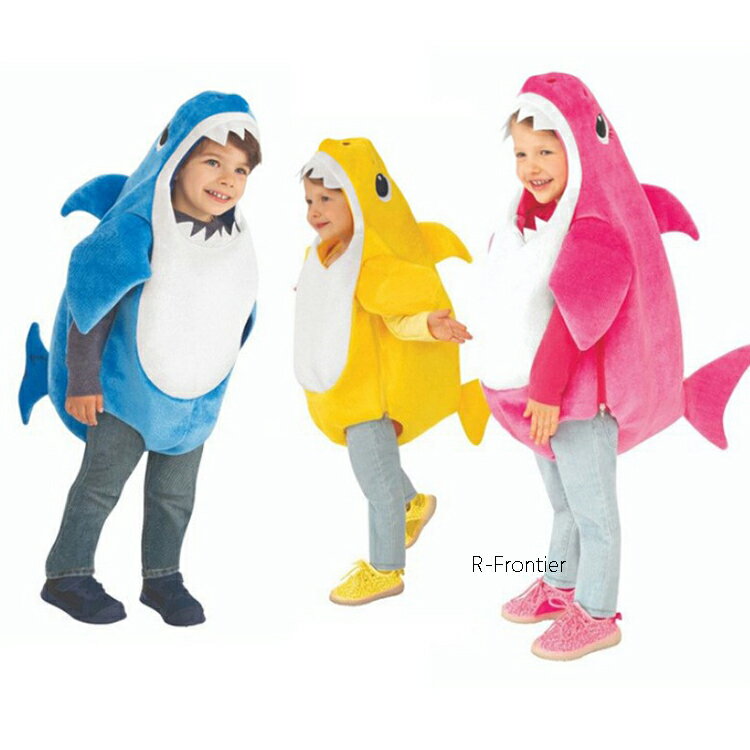 ハロウィン 赤ちゃん サメ クリスマス 着ぐるみ 動物 ハロウィン 衣装 子供 サメ ...