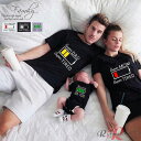 リンクコーデ 親子 セット ペアtシャツ 親子 ペアルック 電池tシャツ 親子コーデ 家族 お揃い tシャツ 電池 英語字 パパ ママ 赤ちゃん ロンパース ベ...