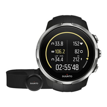 スント 腕時計 Suunto SS022648000 SPARTAN SPORT BLACK (HR) スパルタン スポーツ ブラック 50mm Watch海外お取り寄せ商品 米国正規商品 送料無料【smtb-tk】