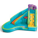リトルタイクス プールスライドバウンサー Little Tikes Slam 'n Curve Slide 屋外用 室内用 子供用プール 大型プール バスケット...