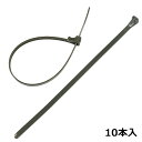 結束バンドロック付25cm（10本入）（