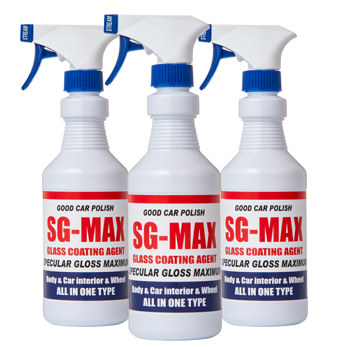 SG-MAX ガラスコーティング 3本＋専用