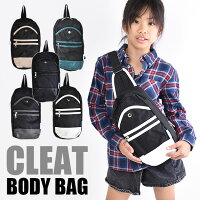 【送料無料】CLEAT ボディバッグ キッズ ワンショルダーバッグ こども 男の子 女の...