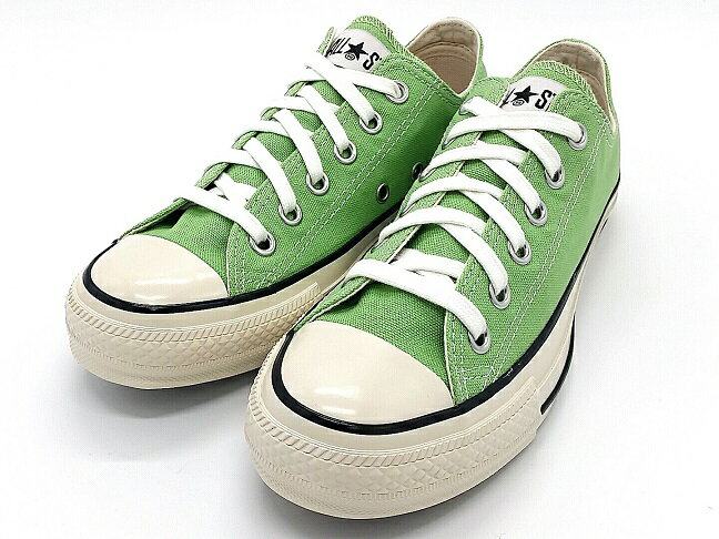 【SALE】【CONVERSE】ALL STAR US COLORS OX 1SD044 FLUORESCENT GREEN オールスター US カラーズ OX フルオレセントグリーン