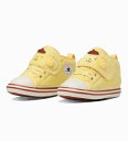 【Converse】BABY ALL STAR N SANRIO V-1 7SD516 POMPOMPURIN コンバース ベビー オールスター N サンリオ V−1ポムポムプリン スニーカー かわいい 赤ちゃん用 ファミリーペア 子供靴 ベルクロ ファーストシューズ マジックテープ