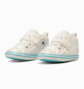 【Converse】BABY ALL STAR N SANRIO V-1 7SD517 CINNAMOROLL コンバース ベビー オールスター N サンリオ V−1シナモロール スニーカー かわいい 赤ちゃん用 ファミリーペア 子供靴 ベルクロ ファーストシューズ マジックテープ