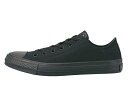 【CONVERSE】NEXTAR110 OX BLACKMONOCHROME コンバース ネクスター110 OX ブラックモノクローム 通気性 キャンバス メンズ 靴 シューズ ローカットスニーカー 黒