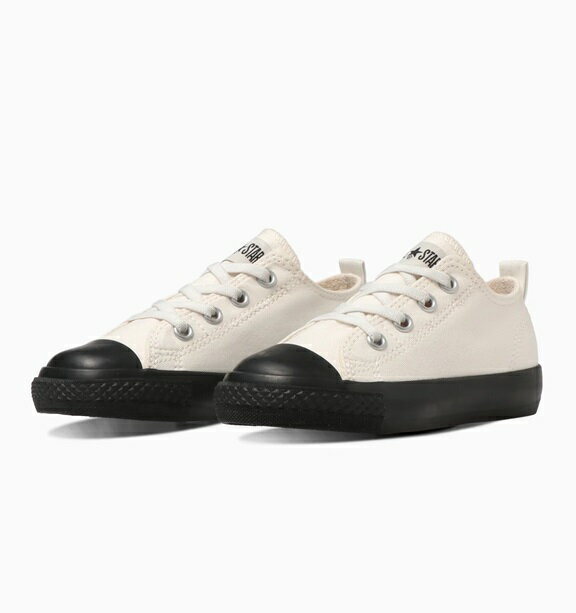 CHILD ALL STAR N BLACKBOTTOM SLIP OX 3SD630 OFF WHITE/BLACK チャイルド オールスター N ブラックボトム スリップ OX オフホワイト/ブラック 子供靴 男の子 女の子 キッズ ジュニア スニーカー シューズ 白黒