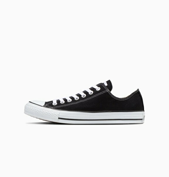 【SALE】【CONVERSE】CANVAS ALL STAR OX M9166 BLACK コンバース キャンバス オールスター OX ブラック ローカット 定番コアカラー レディース メンズ スニーカー JPN 正規品 大人靴