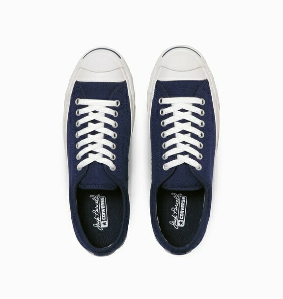 【SALE】【CONVERSE】 JACK PURCELL 1CJ801 NAVY コンバース ジャックパーセル ネイビー 定番モデル コアカラー レディース メンズ ローカット スニーカー JPN 正規品 大人靴 shop-size-10013488 Size サンプル画像3