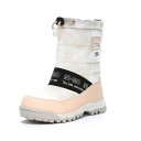 【SALE】【moonstar】NM WPJ021 BEIGE ベージュ ムーンスター ニーモ Ni-mo 子供靴 ジュニア スニーカー ウィンター 幅広 3E 防水 抗菌防臭 #足元キラかわメイク スノーブーツ(4)