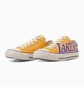 【CONVERSE】ALL STAR (R) NBA OX 1SD539 Los Angeles Lakers オールスター (R) NBA OX ロサンゼルス・レイカーズ コンバース カジュアル バスケットボール コラボ ローカット 黄色